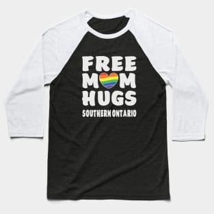 Free Mom Hugs Southern Ontario Baseball T-Shirt